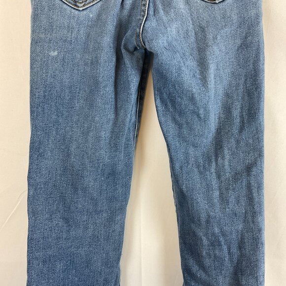 Mother The Hustler Ankle Fray Jeans 24 Blue - Picture 11 of 14